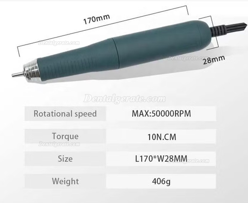 AI-TE&reg; AT-CM-031 mikromotor zahntechnik mit b&uuml;rstenlosem AT-A1 handst&uuml;ck mit 50.000 U/min
